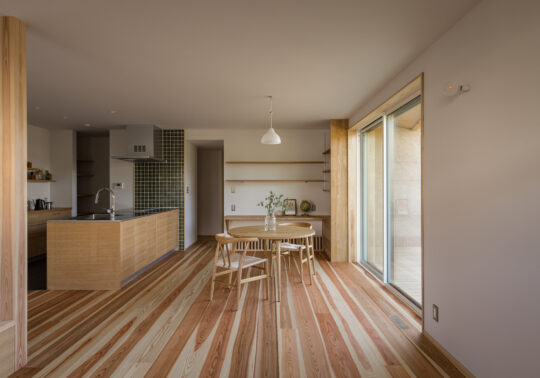 スタディースペースがあるLDK空間