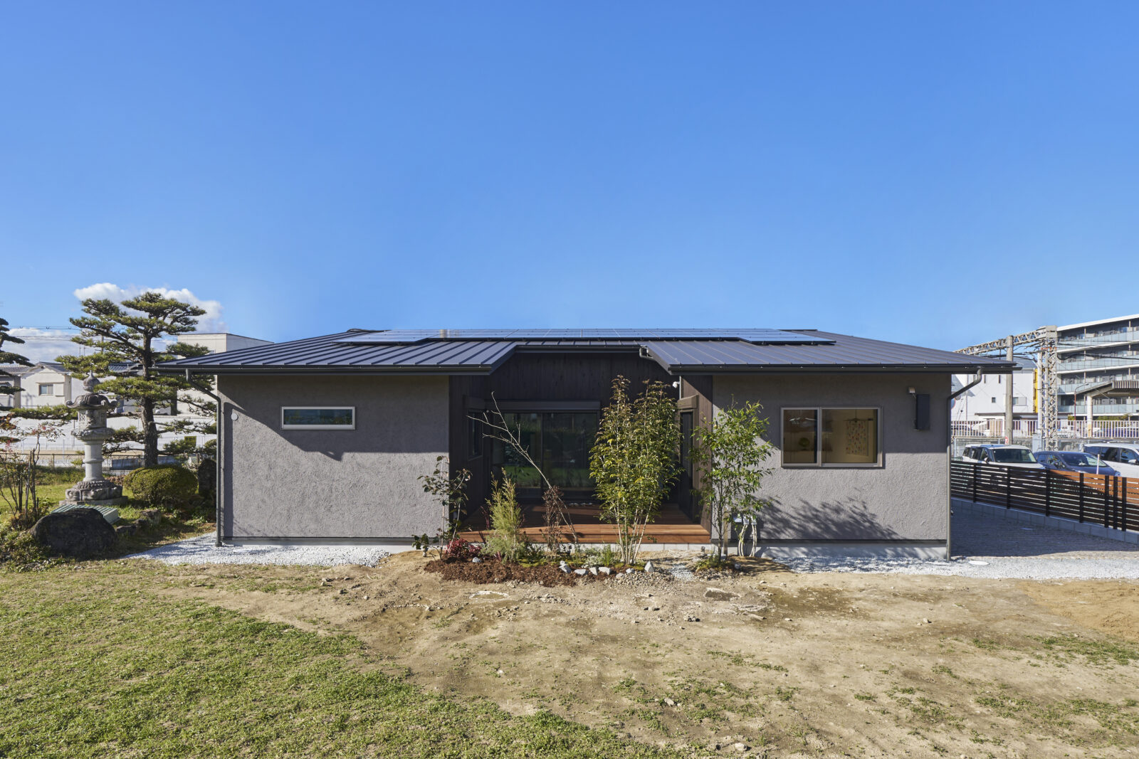 そとん壁の外観