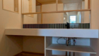 オリジナルの造作洗面台